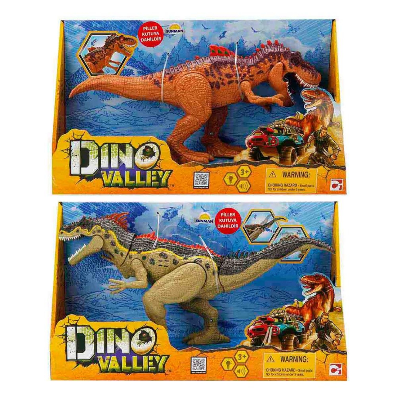 Dino Valley Sesli ve Işıklı Dinozor