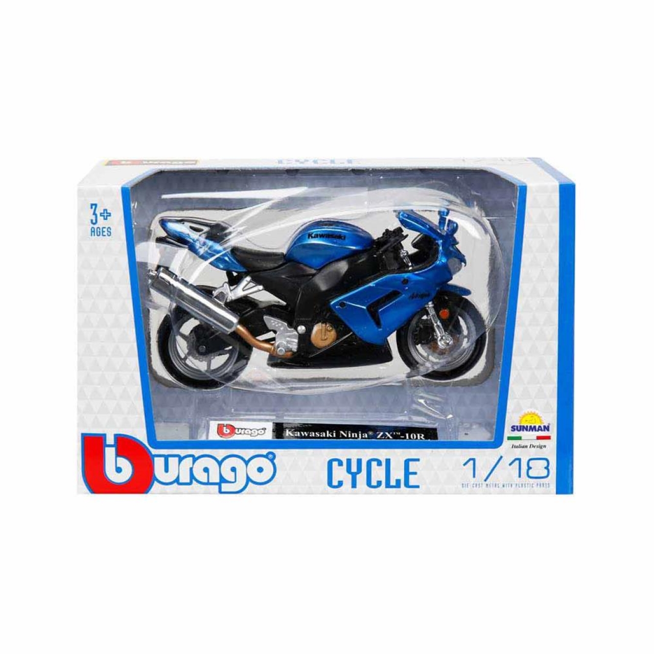 Burago 1:18 Model Motosiklet
