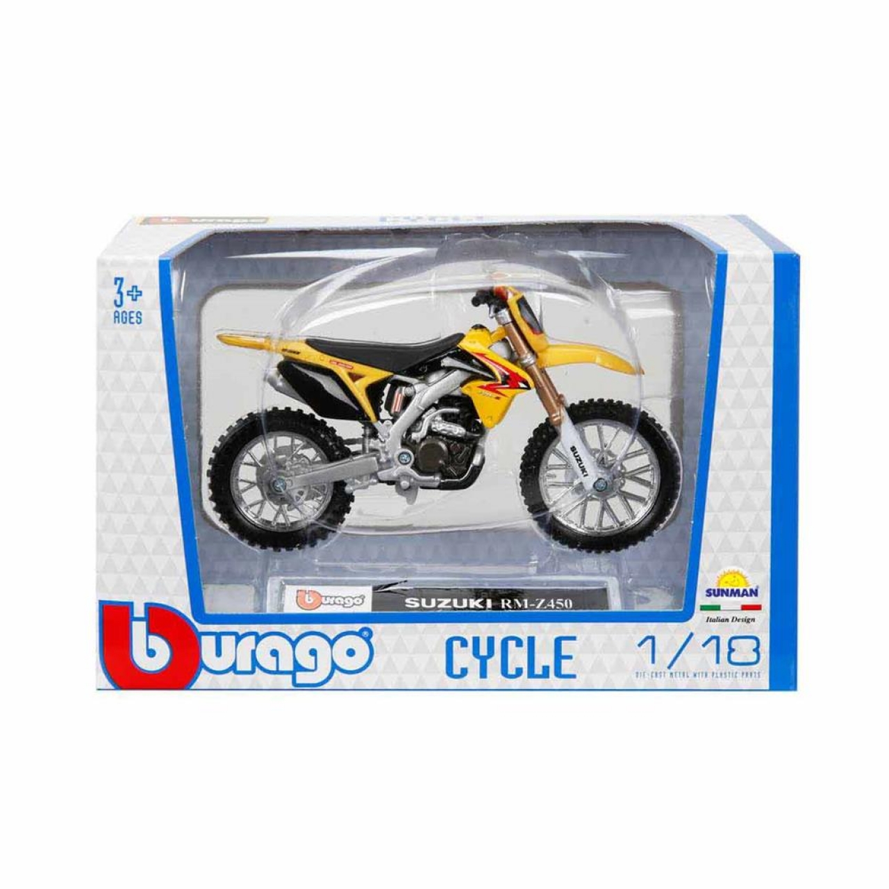 Burago 1:18 Model Motosiklet