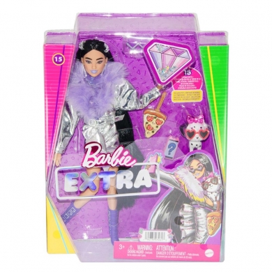 Barbie Extra Mor Botlu Bebek HHN07