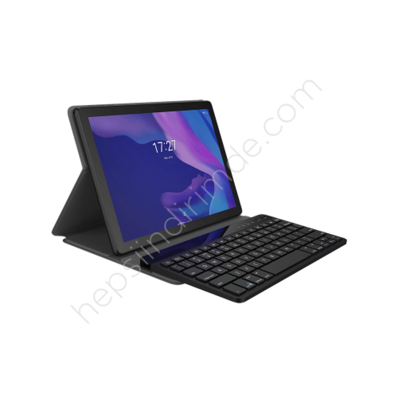 ALCATEL 1T10 2020 SMART, 10,1&quot; 16Gb Bellek,  1Gb Ram, Wifi, 2Mpix Ön 2Mpix Arka Kamera, Android Tablet PC, ( Klavyeli ) Black