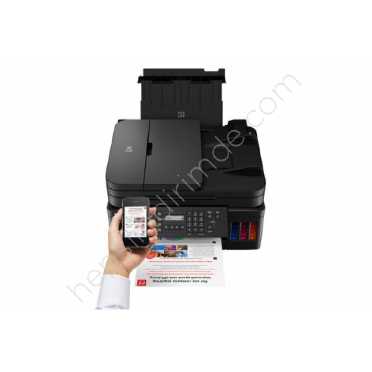 CANON G7040 Renkli Mürekkep  Tanklı Yazıcı, Tarayıcı, Fotokopi, Fax, Dubleks, Lan, Wifi, +2 Şişe Orijinal Siyah Mürekkep Hediye