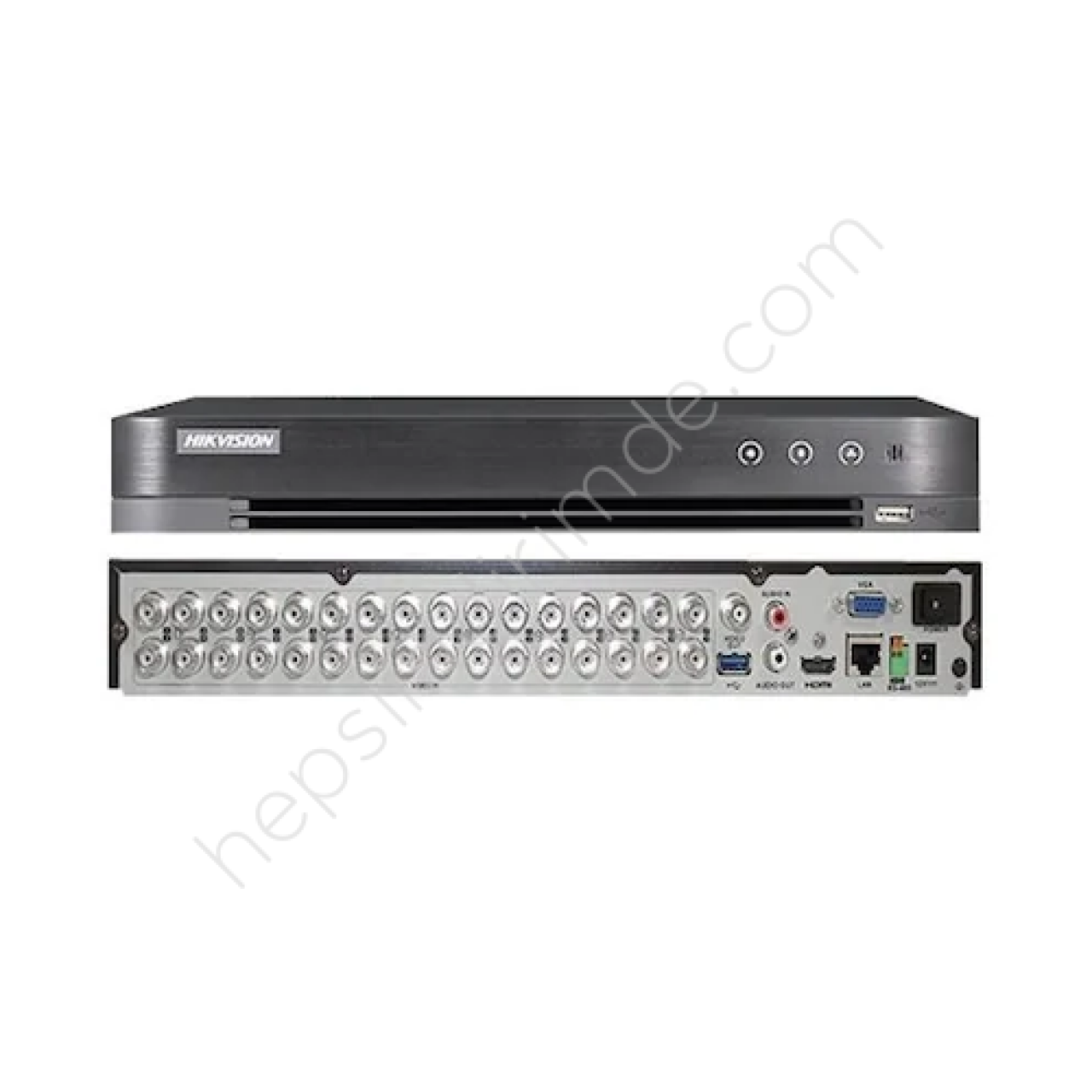 HIKVISION DS-7232HQHI-K2 4Mpix H265+ 32Kanal  Video, 2 HDD, 4Mpix Lite, 5in1 DVR