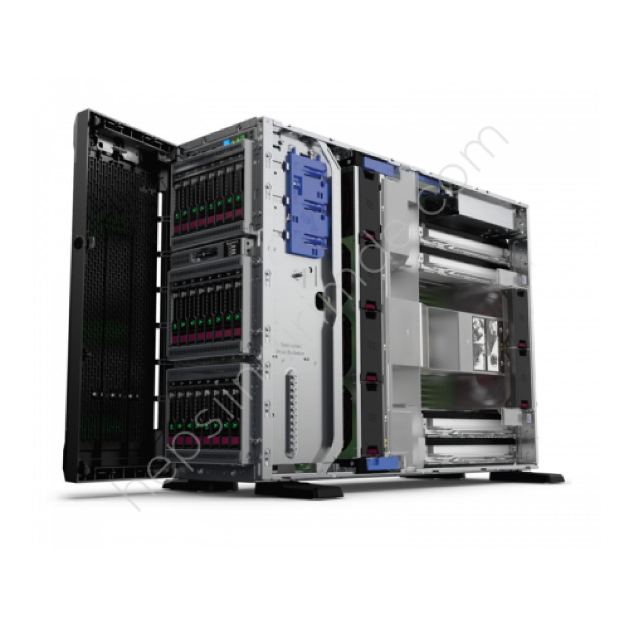 HP P21788-421, ML350, GEN10, Intel Xeon Silver 4210R, 2X CPU Soketli, 128Gb RDIMM Ram, 4x1.2Tb SAS Disk, 8SFF, 2x800W Power, TOWER, SERVER