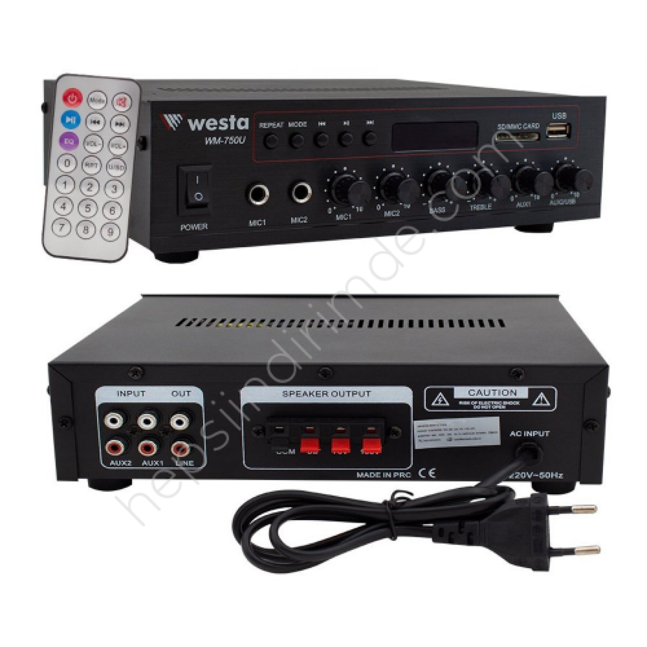 WESTA WM-750U 80 Watt Mixer Anfi