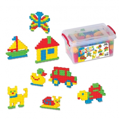 Fen Toys  Tiktak Küçük Box (250 Parça) Eğitici Akıl Oyunu