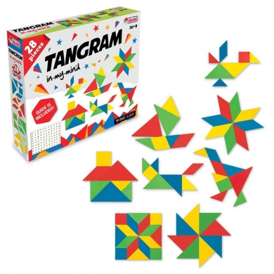 Fen Toys  Tangram 28 Parça Kutulu Eğitici Oyuncak