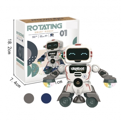ToruToys  Sesli Ve Işıklı Smart Robot Oyuncak