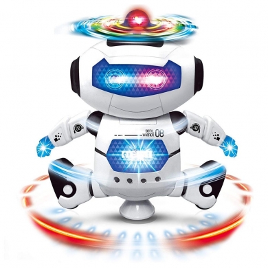 ToruToys  3D Işıklı ve Müzikli Dans Eden Robot