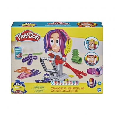 Hasbro  Play Doh Çılgın Kuaför Berber Hamur Oyun Seti