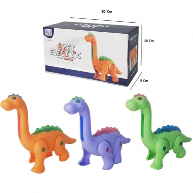 Birlik Toys  Pilli Sesli Yürüyen Sevimli Dinozor Oyuncak