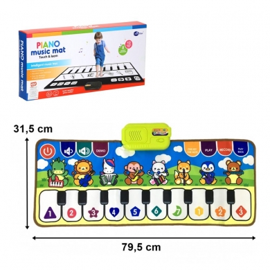 Birlik Toys  Neşeli Renkli Piyano Oyun Halısı