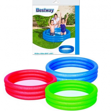 Bestway  102*25 Cm  Poşetli Düz Renk Çocuk Oyun Havuzu