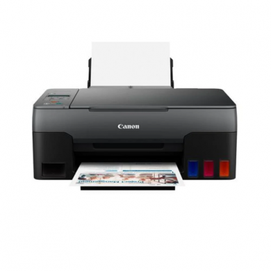 CANON G2460 Renkli Mürekkep Tanklı Yazıcı, Tarayıcı, Fotokopi +1 Şişe Orijinal Siyah Mürekkep Hediye