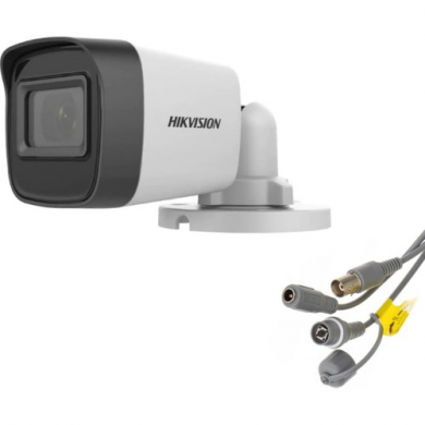 HIKVISION DS-2CE16D0T-EXIF 2Mpix, 20Mt Gece Gör. 2,8mm Lens, Bullet Kamera