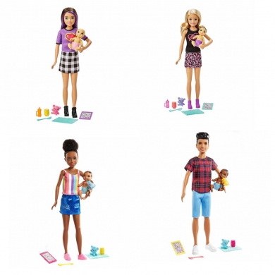 Mattel  Barbie Bebek Bakıcısı Skipper Oyun Seti GRP10