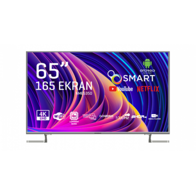 NORDMENDE NM65350 65" 164cm, 4K Ultra HD Dahili Uydu Alıcı, Smart, WiFi, Android Led Televizyon