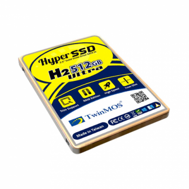 TwinMOS TM512GH2U 512GB 2.5&quot; SATA3 SSD  (580Mb-550Mb/s) 3DNAND